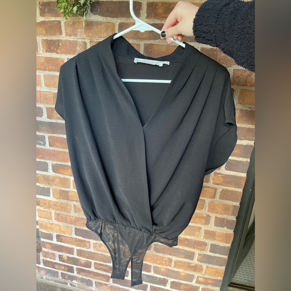 ASTR THE LABEL black bodysuit